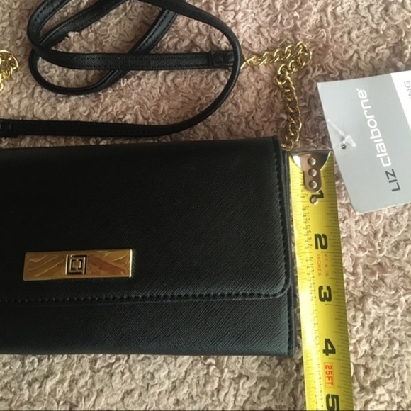 🌸NWT LIZ CLAIBORNE Phone Charging Crossbody Bag - Picture 7 of 9